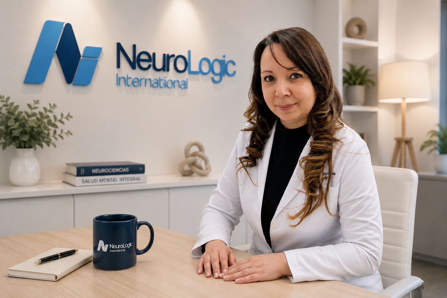 Doctora de NeuroLogic en consulta de psiquiatría y salud mental