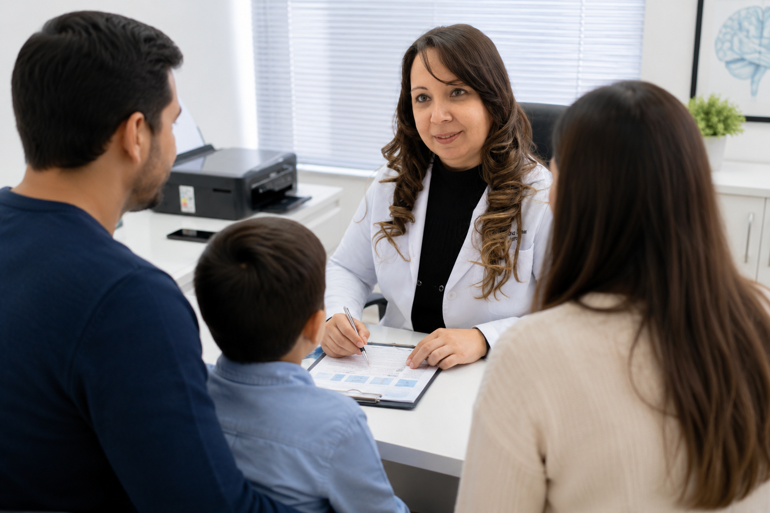 Dra. Yanel Cruz en consulta