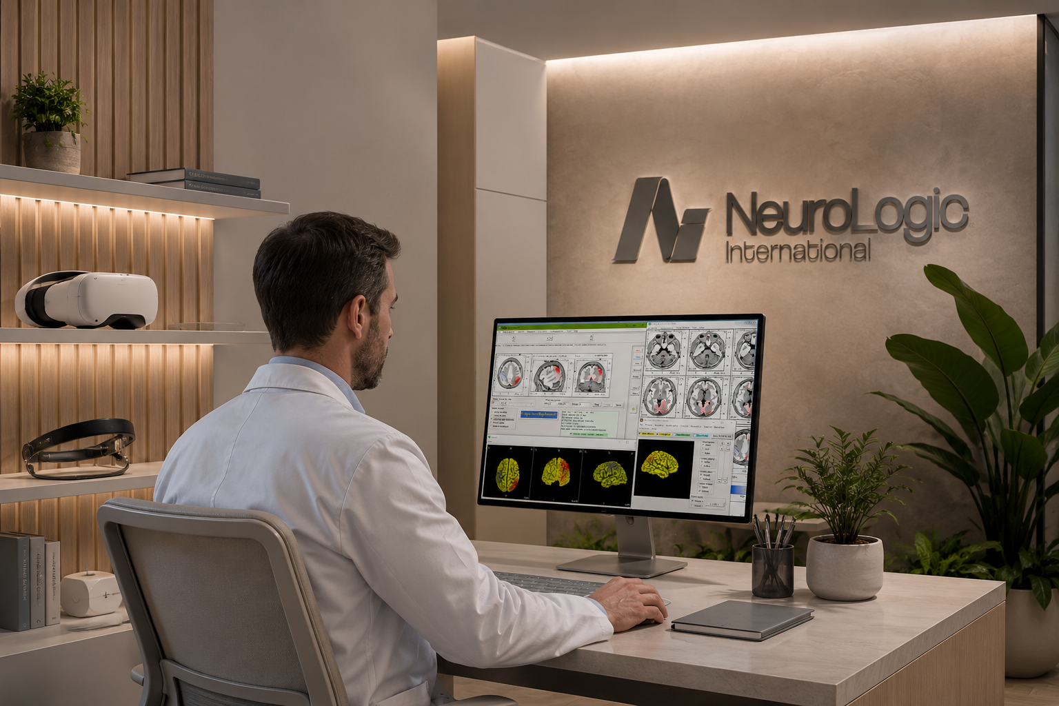 Especialista revisando exámenes NeuroLogic